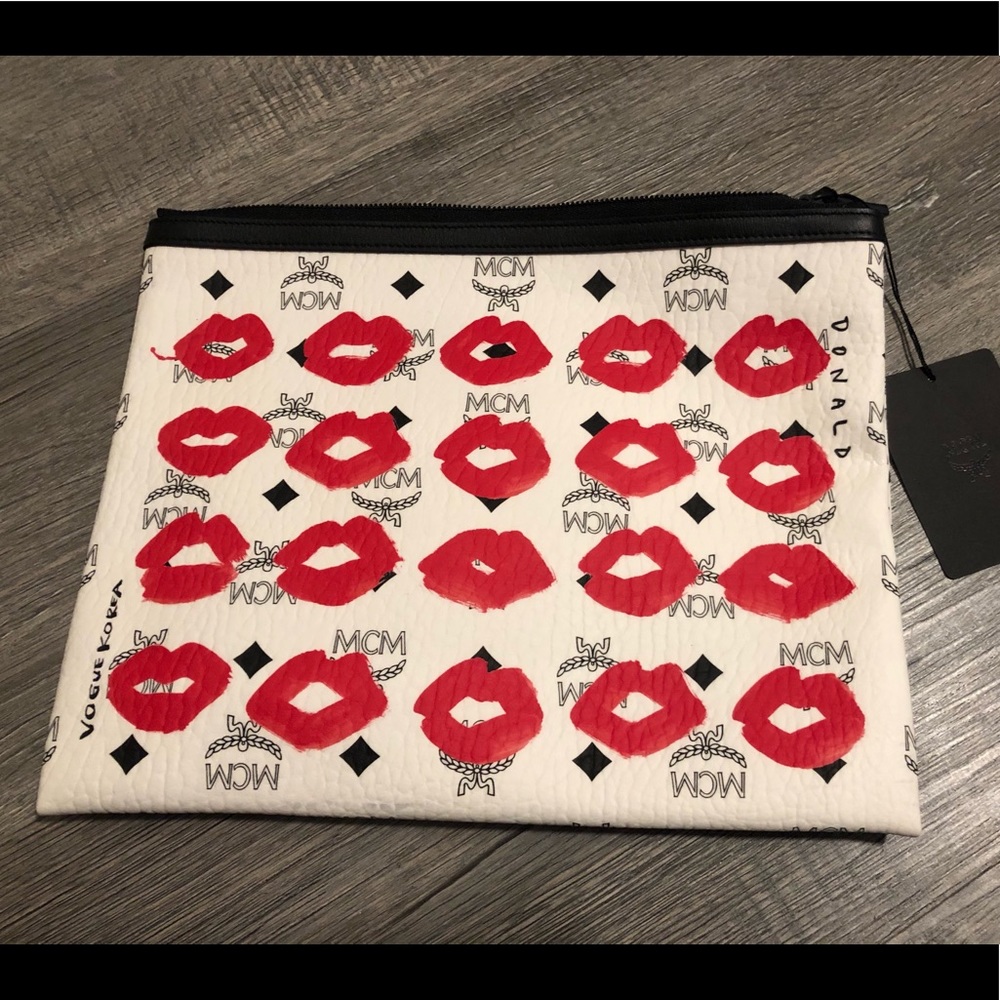 Authentic MCM limited edition pouch